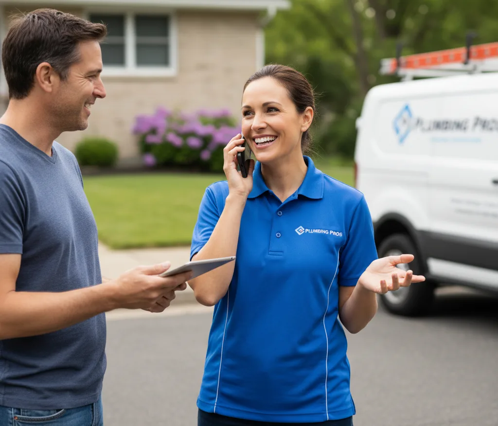 Grant Plumbing customer support in Hineston